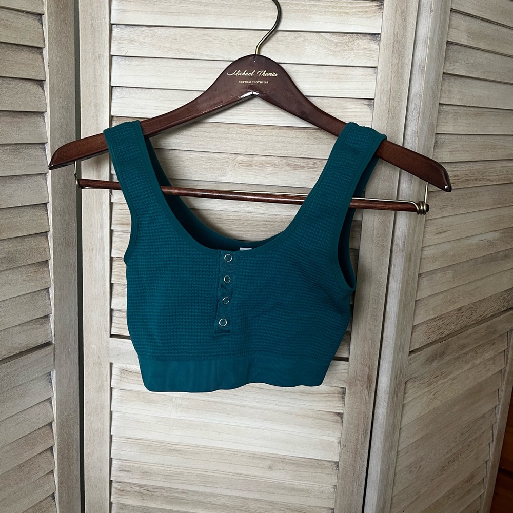 Teal/Green tank top